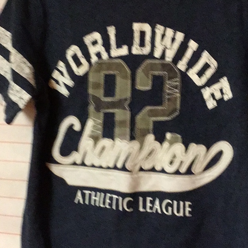 CARTER’S - boys short sleeves tee. Sz 7 blue - Picture 2 of 7